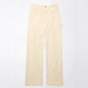 American Eagle Outfitters Dreamt Drape Super High Rise Baggy Wide Leg Pants